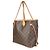 Louis Vuitton Monogram Canvas Neverfull MM Marron - vue 3