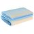 Autre Marque Portafoglio Tri-Fold Saint Laurent Blue Yellow Grain De Poudre Ombre - vista 7