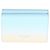 Autre Marque Portafoglio Tri-Fold Saint Laurent Blue Yellow Grain De Poudre Ombre - vista 8