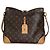 Louis Vuitton Natural Monogram Canvas Odeon MM Marrone