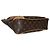 Louis Vuitton Natural Monogram Canvas Odeon MM Marrone - vista 7