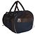 Transport pour chien Hermès en toile Navy PHW Marron Bleu - vue 2