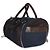Transport pour chien Hermès en toile Navy PHW Marron Bleu - vue 3