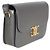 Céline Borsa Celine Teen Triomphe in pelle di vitello martellata e liscia Marrone - vista 4