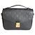 Louis Vuitton Black Monogram Empreinte Pochette Metis Nero - vista 3