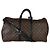 Louis Vuitton Monogram Macassar Canvas Keepall Bandouliere 55 Marrom - vista 2