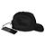 Autre Marque Saint Laurent Baseballkappe aus schwarzer Gabardine-Baumwolle mit gesticktem Logo Medium - Ansicht 2