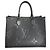 Louis Vuitton Black Giant Monogram Empreinte Onthego MM Nero - vista 3
