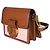 Louis Vuitton Pink Brown Taurillon Mini Dauphine Marrone - vista 3