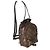 Mochila Mini Palm Springs de lona Monogram Louis Vuitton Castaño - vista 4