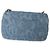 Gabrielle Borsa Mini Flap Chanel in denim blu trapuntato con Camelia e cuore - vista 2