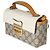 Bolsa de Ombro e Mão Mini Padlock Gucci em Lona GG Supreme Laranja - vista 3