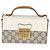 Bolsa de Ombro e Mão Mini Padlock Gucci em Lona GG Supreme Laranja - vista 8