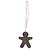 Hermès Petit H Etain Togo Gingerbread Man Charm - Ansicht 6