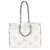 Louis Vuitton Kaki Beige Giant Monogram Canvas Onthego GM Nero Bianco Multicolore Verde - vista 5