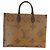 Louis Vuitton Monogram Reverse Canvas Onthego GM Braun - Ansicht 2