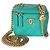Beauty case Chanel Green Quilted Caviar Sweetheart con catena Verde - vista 8