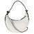 Prada White Soft Calfskin Small Arque Shoulder Bag - view 2