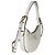 Prada White Soft Calfskin Small Arque Shoulder Bag - view 4