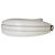 Prada White Soft Calfskin Small Arque Shoulder Bag - view 6