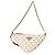 Bolsa Triangle Prada em tela jacquard Corda Talco com símbolo Triangle bordado - vista 8