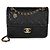 Gabrielle Borsa Small My Own Frame in vitello trapuntato intrecciato nero Chanel