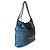 Bolsa Hobo Chanel 22 Média em Pele de Bezerro Acolchoada Azul Sombreada Chanel - vista 4