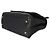 Gabrielle Bolsa Chanel Medium Coco Top Handle em couro caviar matelassé preto - vista 6