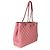 Gabrielle Borsa Shopper Grande Chanel Rosa Matelassé Caviar CC - vista 4