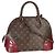 Louis Vuitton Aurore Monogram Shine Canvas Alma PM Marrone - vista 2