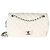 Gabrielle Borsa Chanel Jumbo Easy Flap in pelle caviar matelassé crema