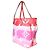 Louis Vuitton Rouge Giant Monogram Escale Canvas Neverfull MM Rosa Multicor - vista 3