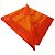 Pañuelo Hermès Orange Silk En Désordre 90 - vista 2