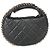 Gabrielle Chanel Mini Chain Around Pouch Hobo aus schwarzem gestepptem Lammleder - Ansicht 2