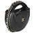 Gabrielle Chanel Mini Chain Around Pouch Hobo aus schwarzem gestepptem Lammleder - Ansicht 4