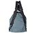 Prada Blue Geometric Print Nylon Tessuto Drawstring Logo Backpack - view 2