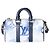Louis Vuitton Blue Monogram Watercolor Keepall XS Blau