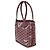 Goyard Burgundy Goyardine Canvas Mini Anjou Rosso - vista 4