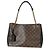 Louis Vuitton Black Monogram Canvas Surene MM Marrone - vista 4