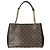 Louis Vuitton Black Monogram Canvas Surene MM Marrone - vista 6
