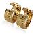 Pendientes de aro Tiffany & Co. Atlas Small 1995 en oro amarillo - vista 2