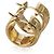 Pendientes de aro Tiffany & Co. Atlas Small 1995 en oro amarillo - vista 4