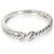 Anello Crossover X David Yurman in argento sterling e diamanti