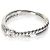 Anello Crossover X David Yurman in argento sterling e diamanti - vista 3