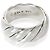 Anello Sculpted Cable in argento sterling David Yurman - vista 3