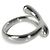 Tiffany & Co. Elsa Peretti Teardrop Bypass Ring aus Sterlingsilber - Ansicht 3