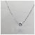 Pingente D'amour Cartier em ouro branco e safira - vista 4