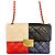 2016 Chanel Quilted Lambskin Colorblock Pagoda Flap