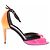 Sandali Pierre Hardy Color-block in pelle - vista 6