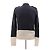Hermès Pull marine et crème en laine Navy blue - view 2